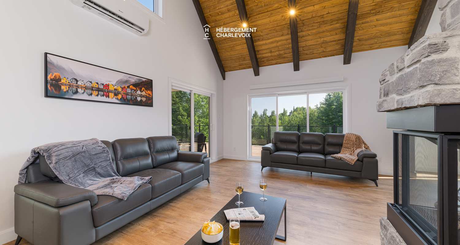 LOR-5 - Chalet moderne dans une ambiance chaleureuse!