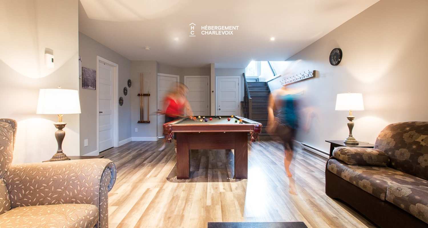 MAI-293 - Résidence somptueuse et confortable près de Baie-Saint-Paul et du Massif