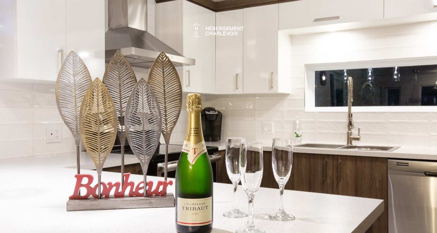 MAI-293 - Résidence somptueuse et confortable près de Baie-Saint-Paul et du Massif