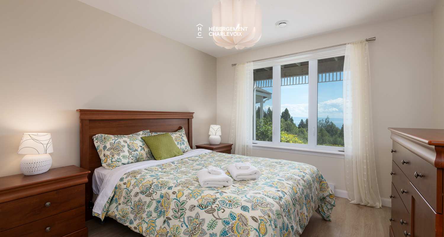 MAR-271 - Villa accueillante avec vue imprenable: Parfaite pour se réunir et explorer Charlevoix!