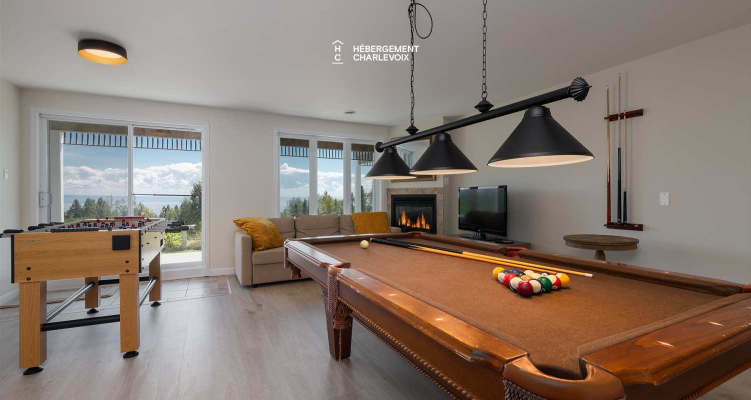 MAR-271 - Villa accueillante avec vue imprenable: Parfaite pour se réunir et explorer Charlevoix!