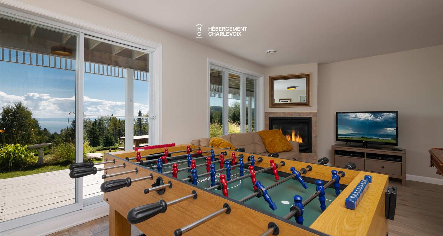 MAR-271 - Villa accueillante avec vue imprenable: Parfaite pour se réunir et explorer Charlevoix!