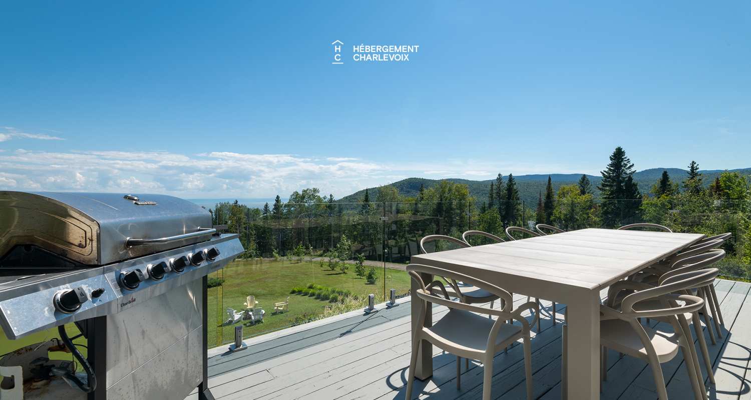 MAR-271 - Villa accueillante avec vue imprenable: Parfaite pour se réunir et explorer Charlevoix!