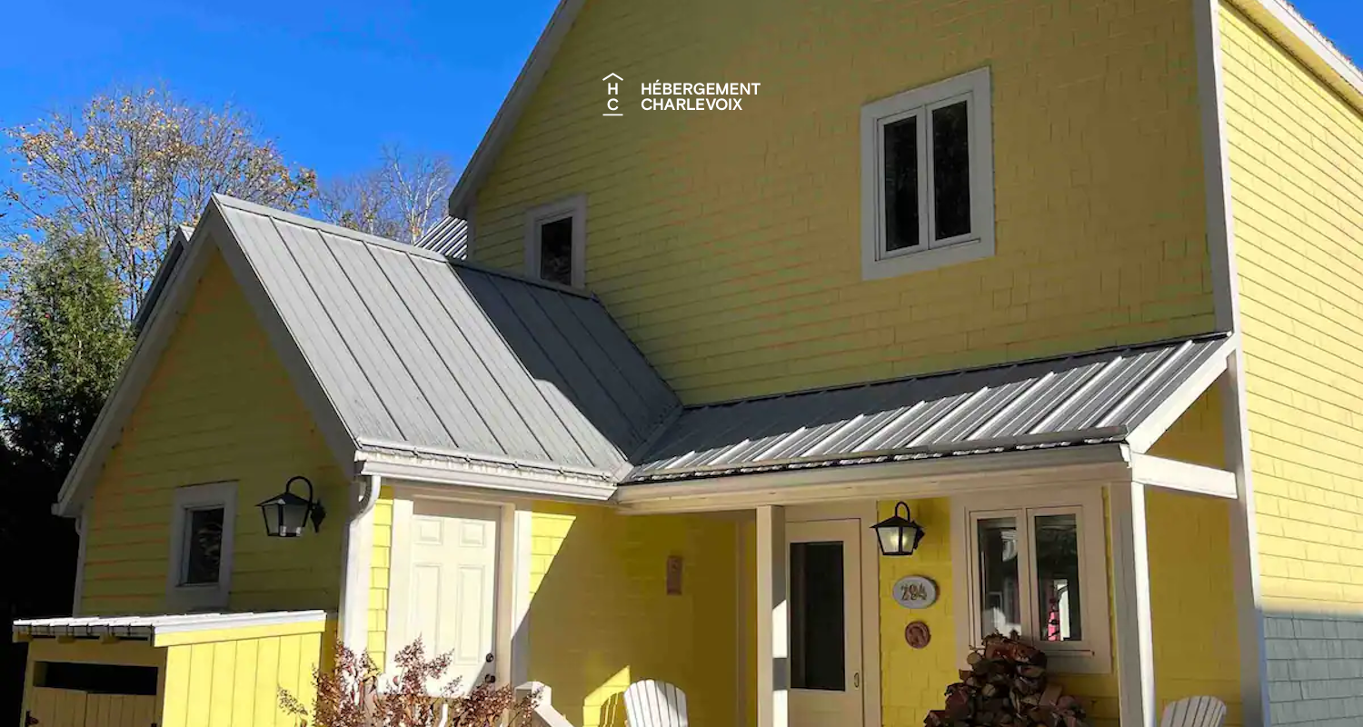 MER-294 - Un petit paradis avec une vue incroyable sur le Fleuve St-Laurent tout au long de l'année! 