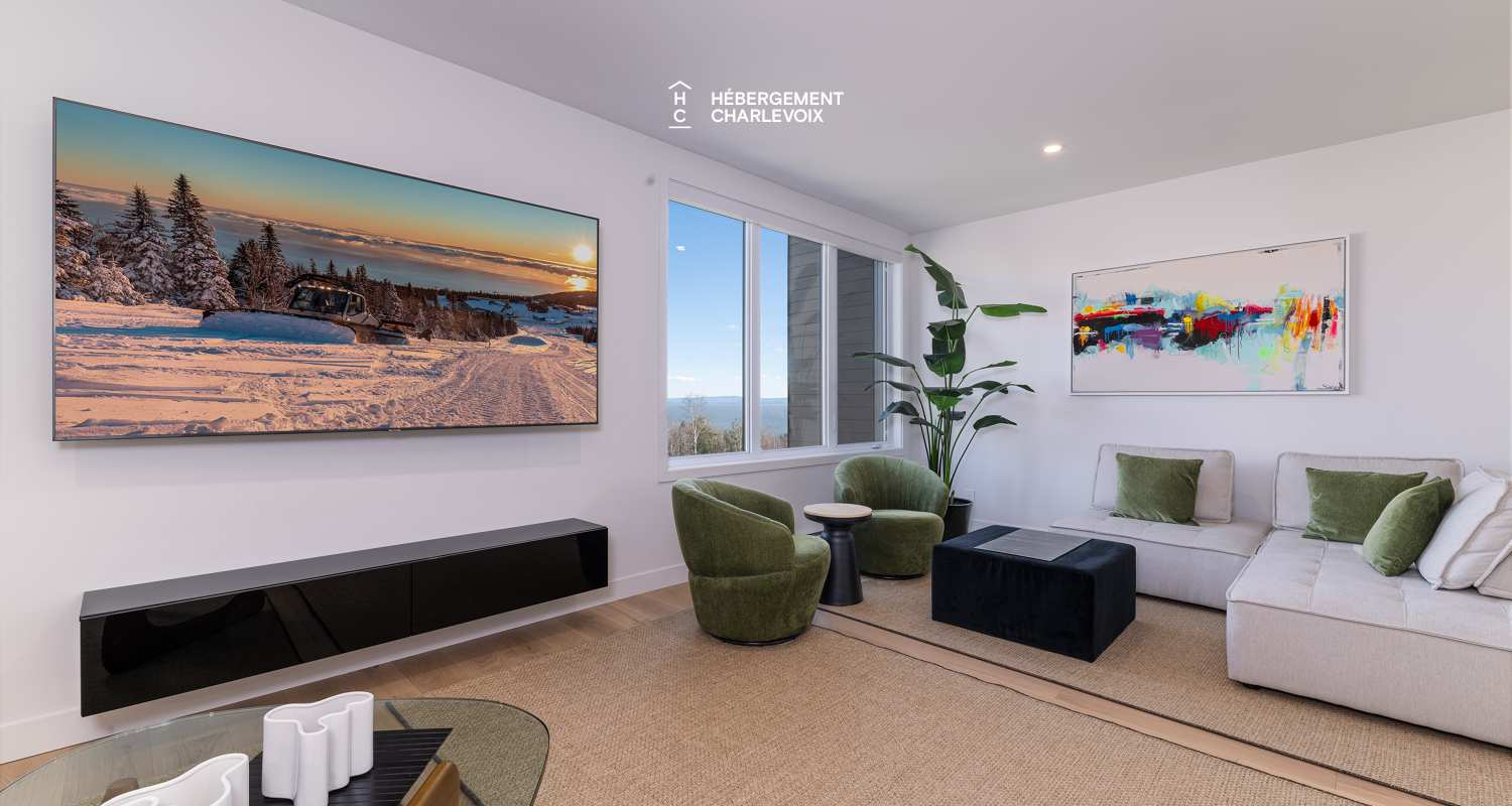 Chalet Grande-Pointe 30 - Idéal pour l'hiver tout comme l'été!