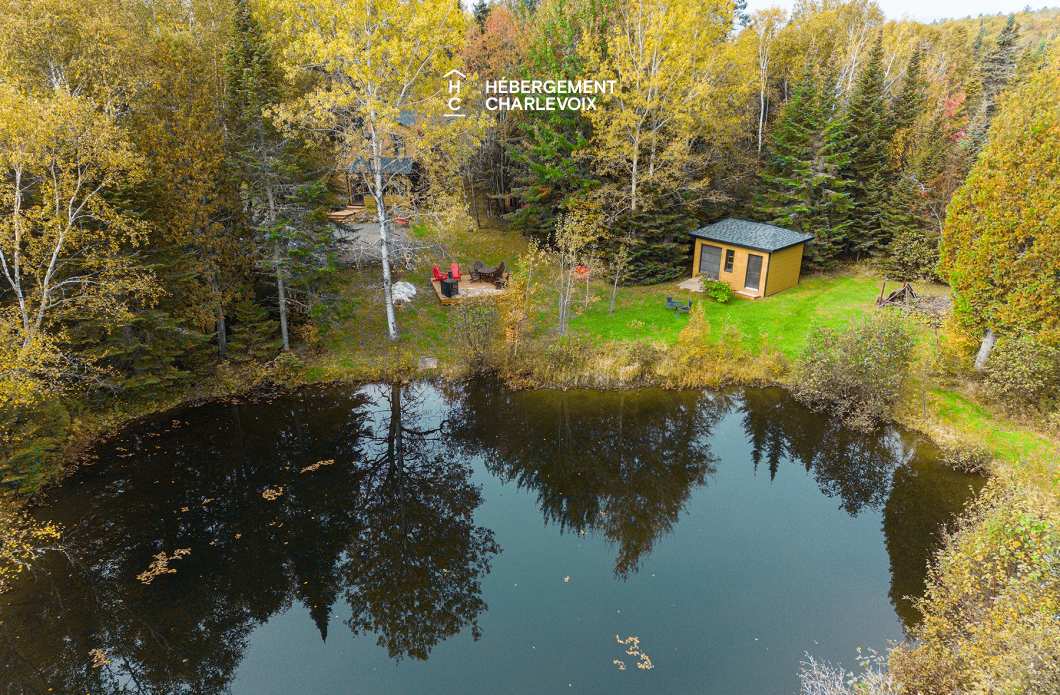 MON-71 - Un jardin bucolique doté d'un sauna extérieur