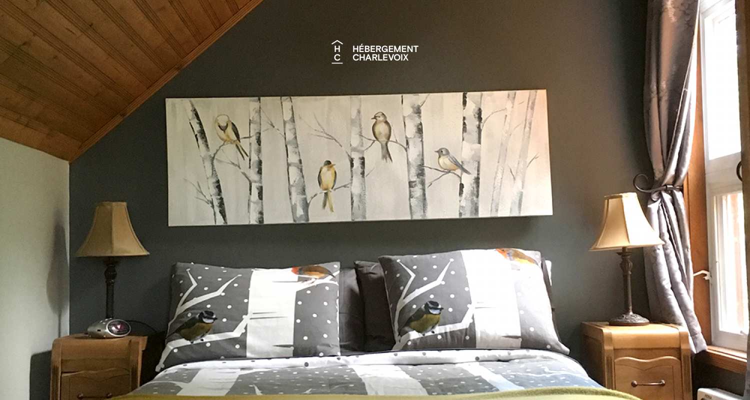 NIF-256 - Cottage on the edge of a lake with trail, waterfall and pond