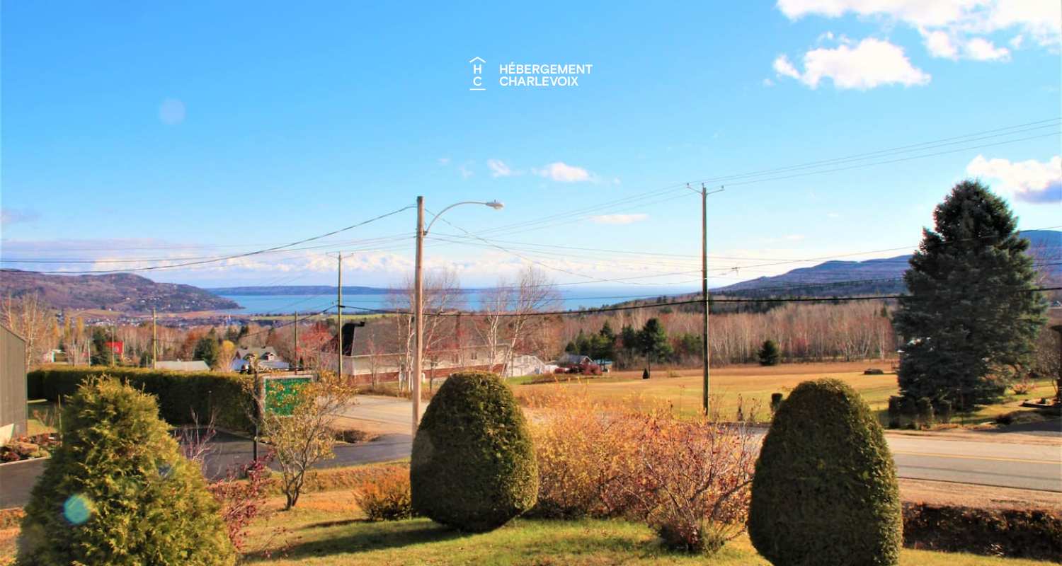 PHA-206 - Wow! Charmant chalet avec vue sur Baie-Saint-Paul !
