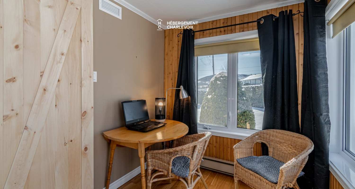 PHA-206 - Wow! Charmant chalet avec vue sur Baie-Saint-Paul !
