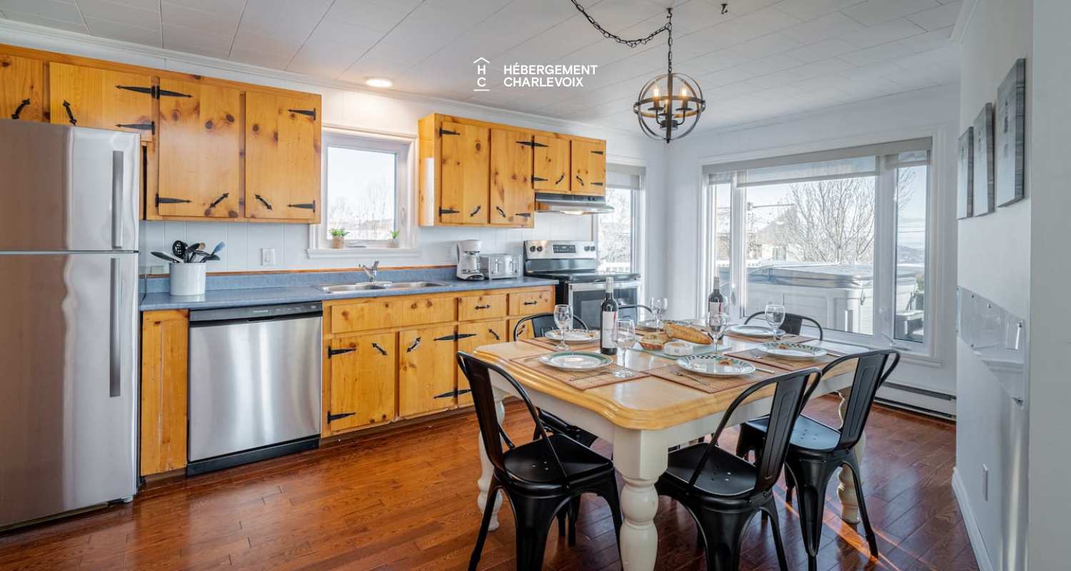 PHA-206 - Wow! Charmant chalet avec vue sur Baie-Saint-Paul !