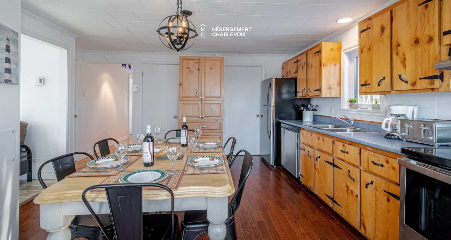 PHA-206 - Wow! Charmant chalet avec vue sur Baie-Saint-Paul !