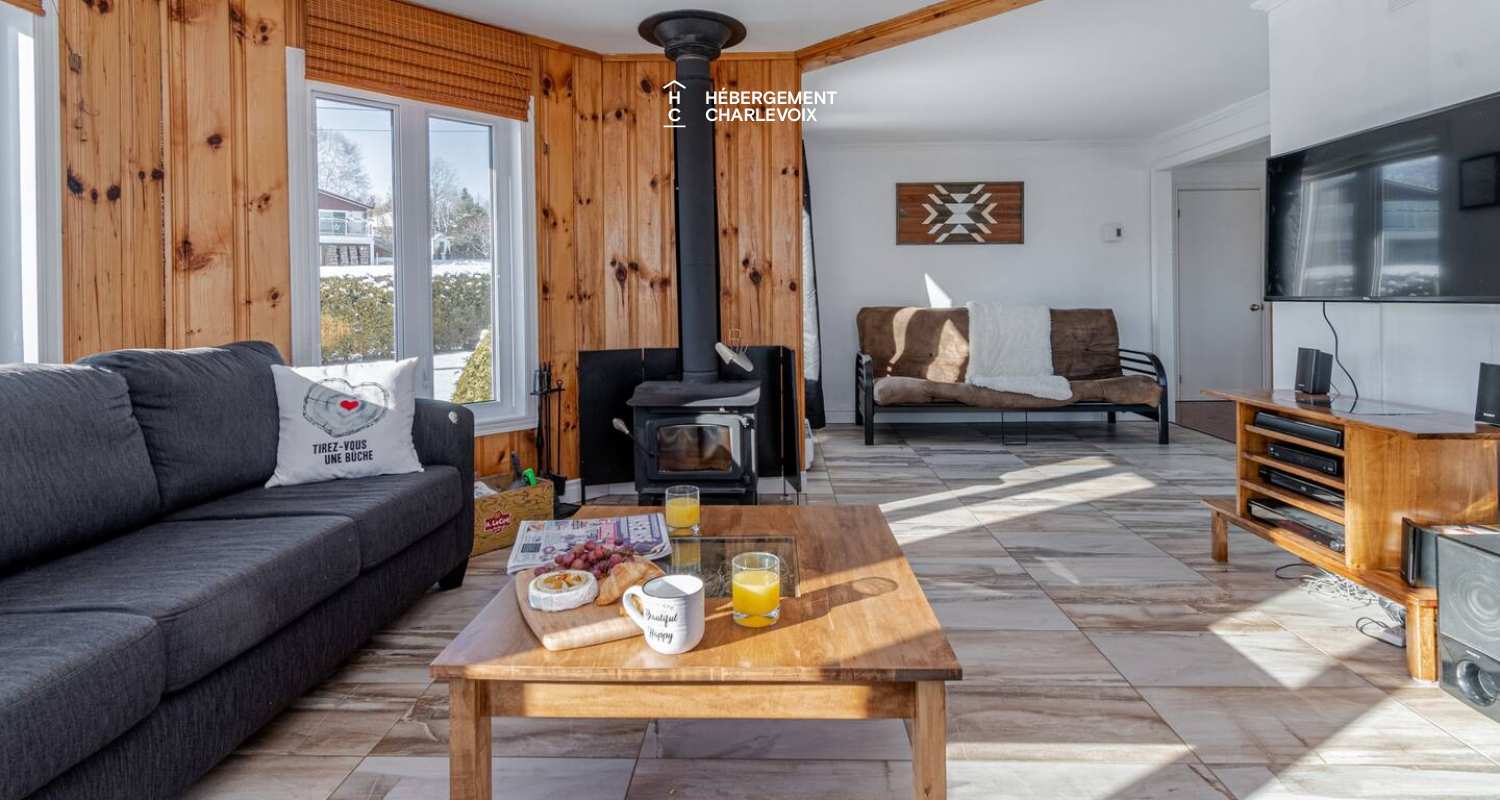 PHA-206 - Wow! Charmant chalet avec vue sur Baie-Saint-Paul !