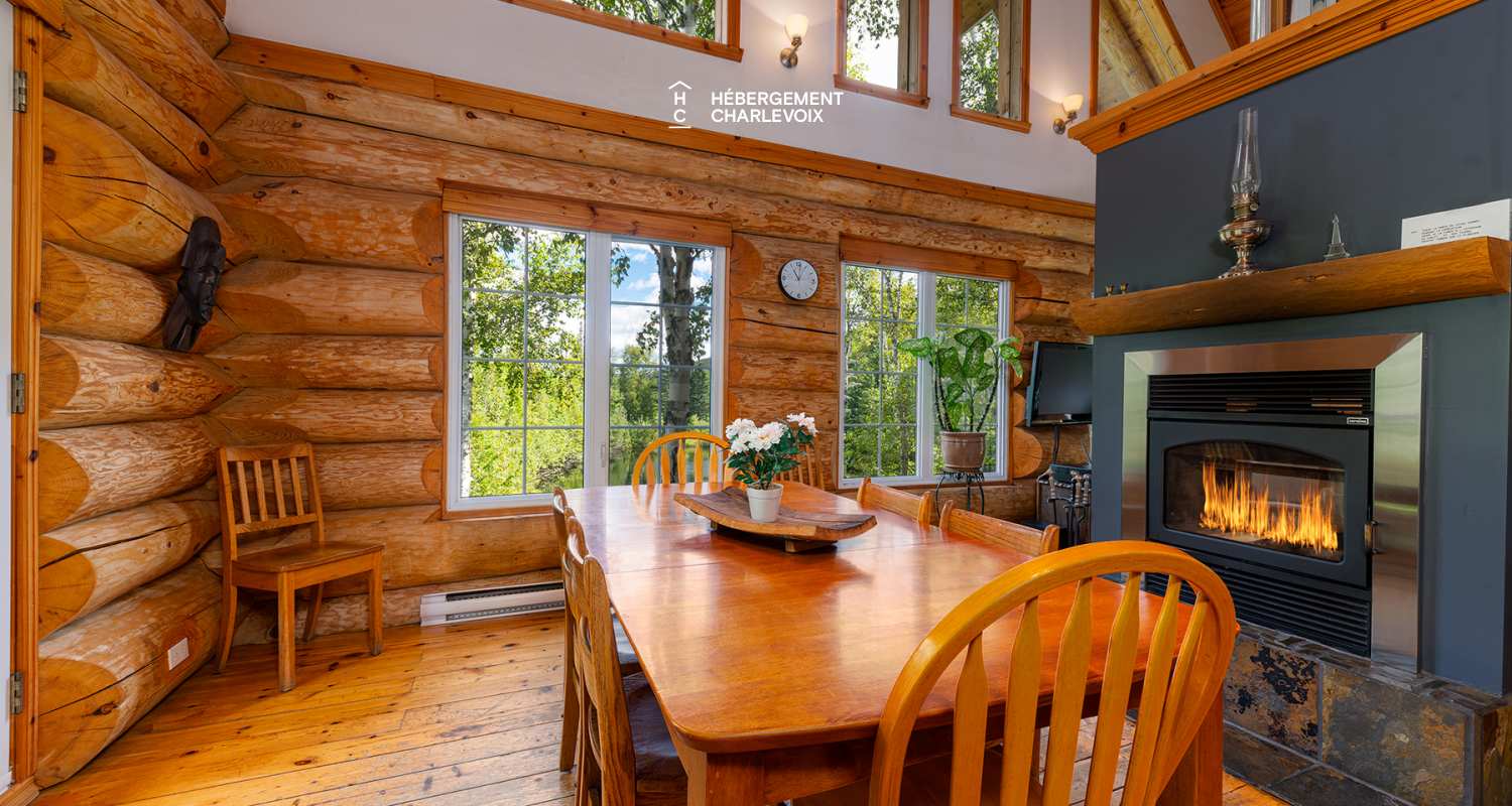 PIO-9 - Chalet de style scandinave avec un lac