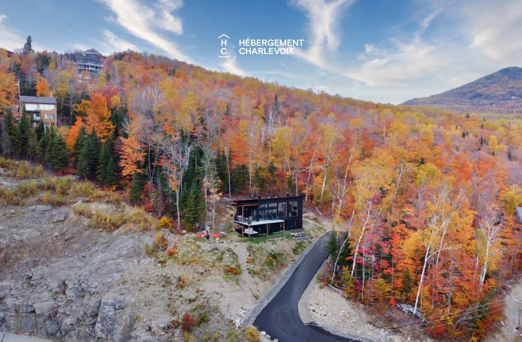 ROC-40 - Chalet neuf avec look contemporain avec vue sur le fleuve !
