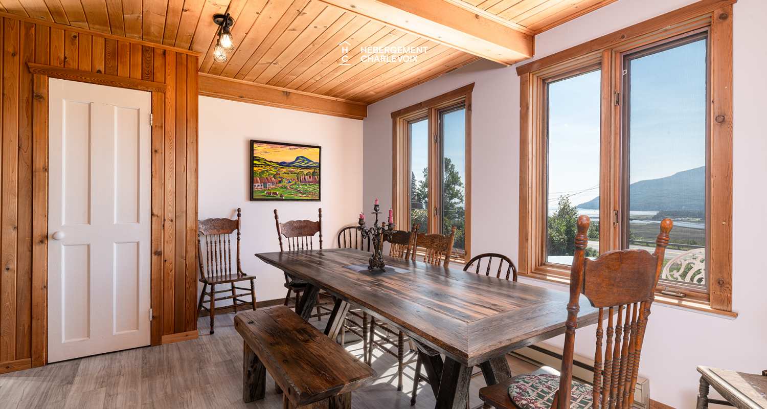 ROU-133 - Charming apartment in Baie-St-Paul