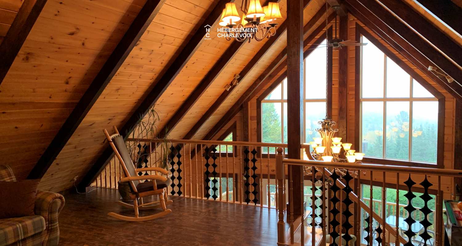 RUS-42 - Chalet en bois rond propice à la détente!