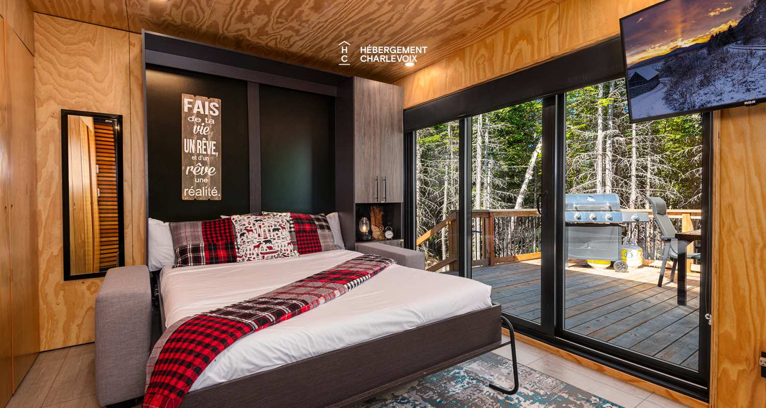 Refuge-4-A - Mini-maison au sommet du Massif