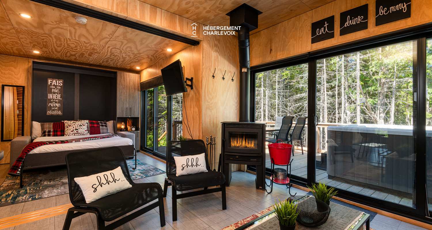 Refuge-4-A - Mini-maison au sommet du Massif