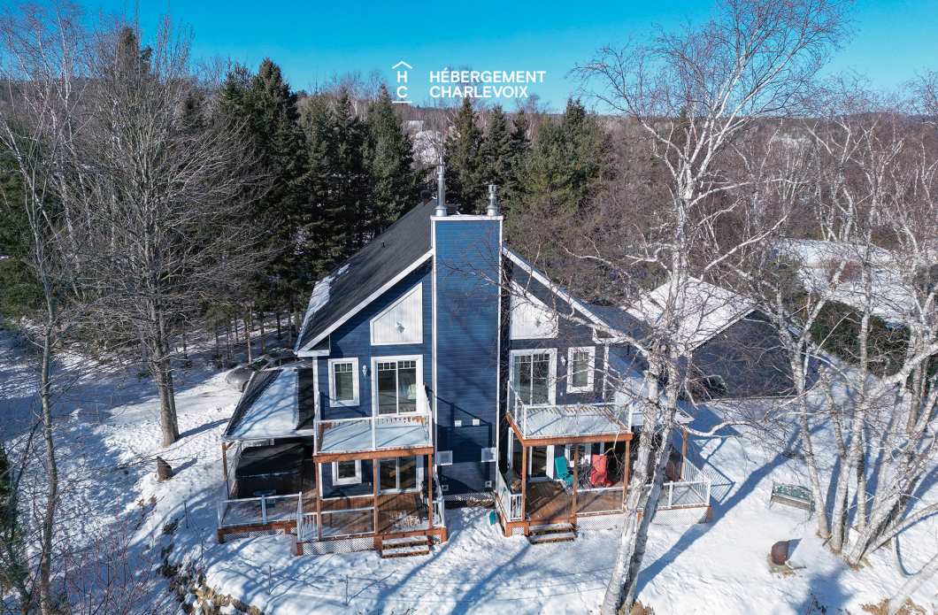 SEN-135-1 - Chalet jumelé avec vue lointaine sur le fleuve