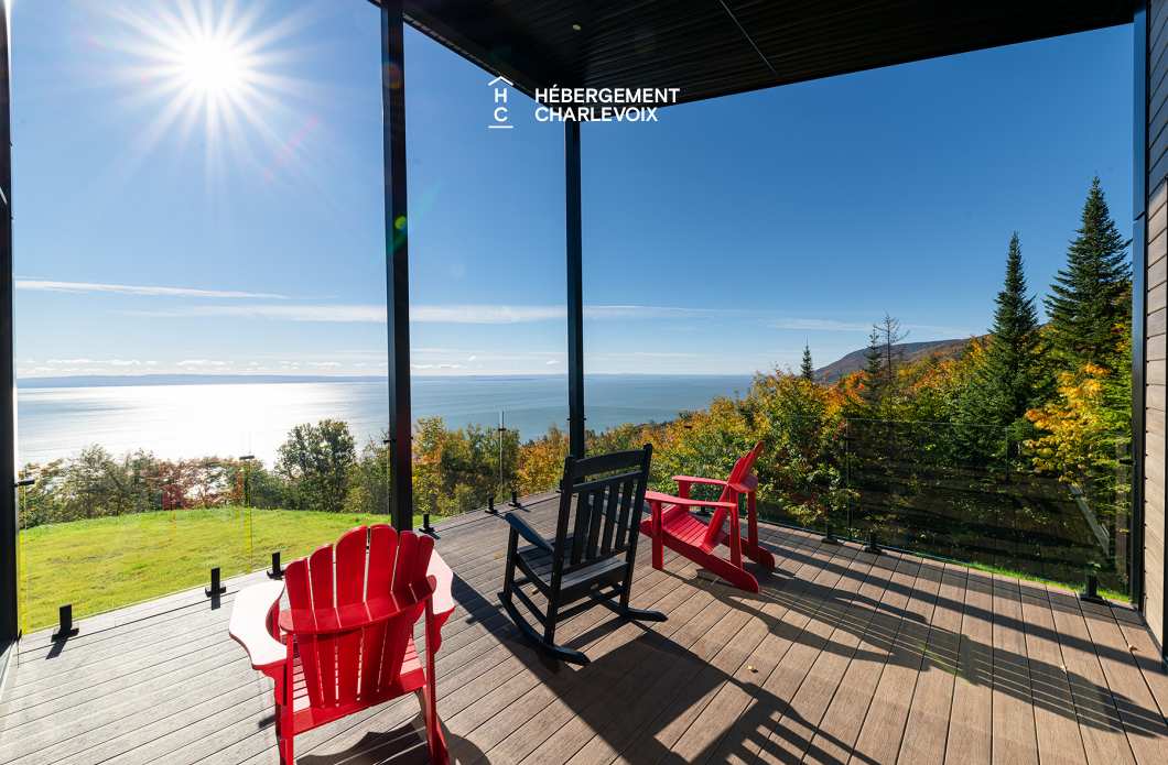 SHA-41 - Magnifique chalet NEUF, moderne avec vue spectaculaire