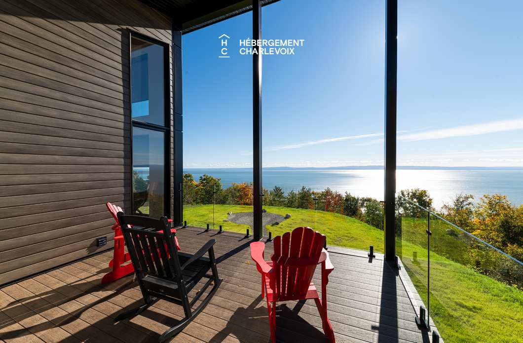 SHA-41 - Magnifique chalet NEUF, moderne avec vue spectaculaire
