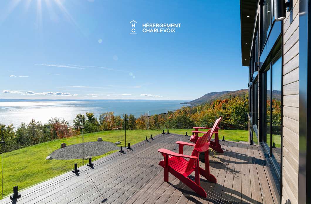 SHA-41 - Magnifique chalet NEUF, moderne avec vue spectaculaire