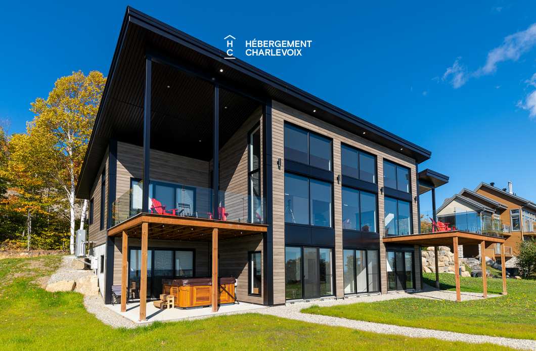 SHA-41 - Magnifique chalet NEUF, moderne avec vue spectaculaire
