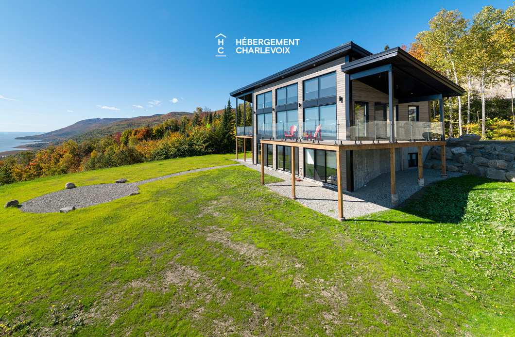 SHA-41 - Magnifique chalet NEUF, moderne avec vue spectaculaire