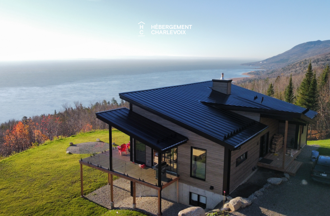 SHA-41 - Magnifique chalet NEUF, moderne avec vue spectaculaire