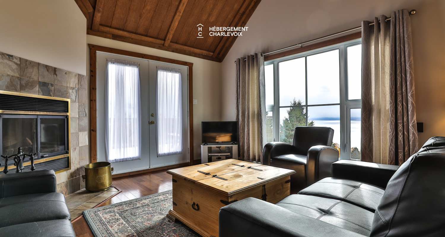ANO-121H - Cottage avec vue splendide sur le fleuve St-Laurent