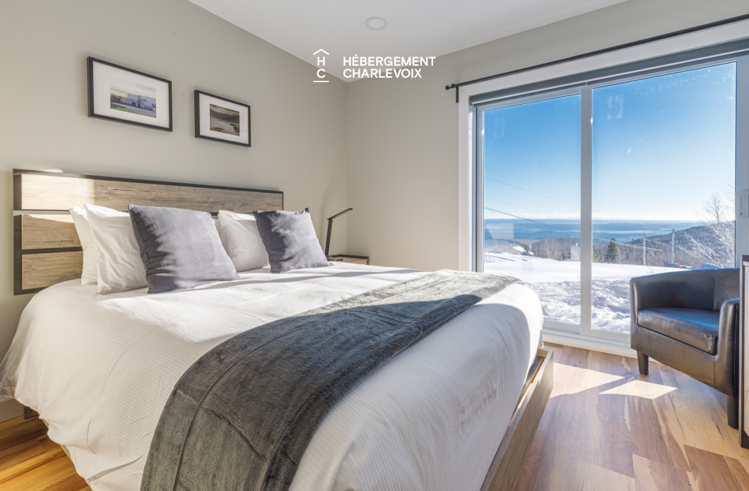 OPUS 105H - Séjour inoubliable dans Charlevoix avec vue sur le fleuve 