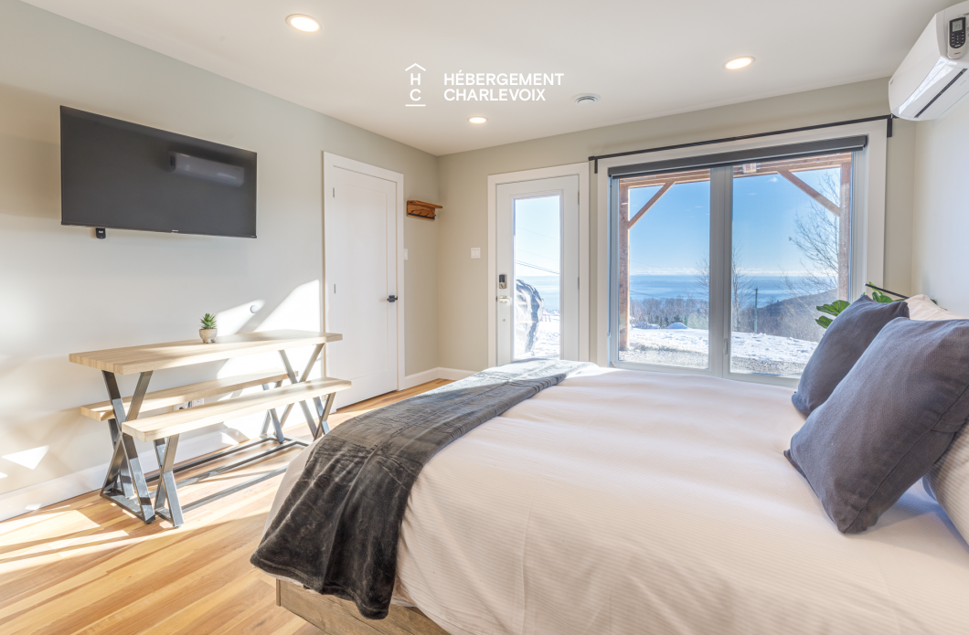 OPUS 105H - Séjour inoubliable dans Charlevoix avec vue sur le fleuve 
