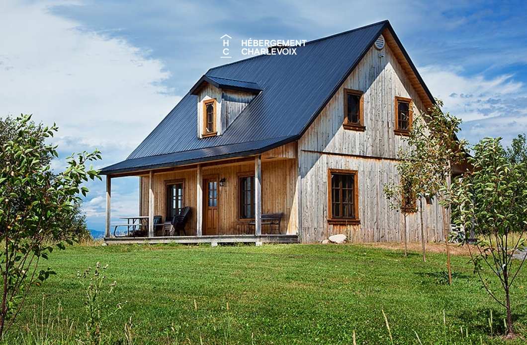 BEL-3 - Charmant chalet d'autrefois au coeur de l'arrière-pays de Charlevoix
