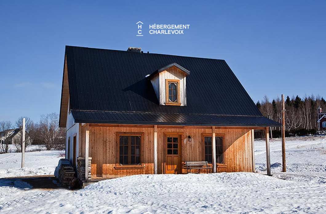 BEL-3 - Charmant chalet d'autrefois au coeur de l'arrière-pays de Charlevoix