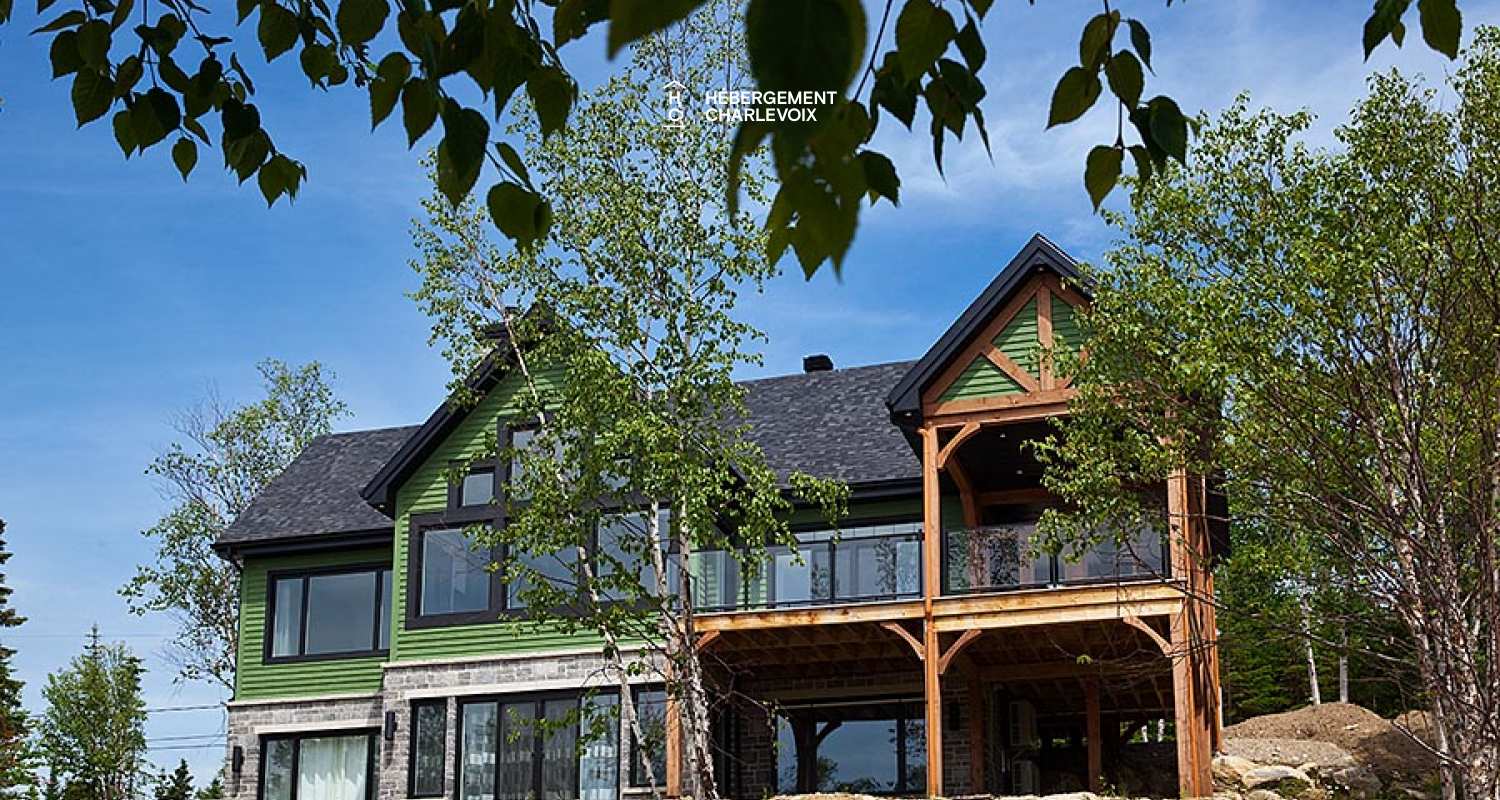 JAM-62 - Comfortable chalet with a breathtaking view of the river and the slopes