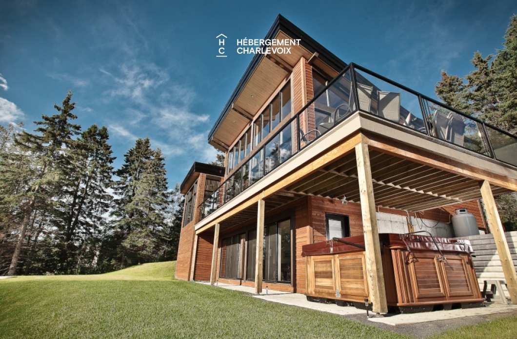EXP-106 - Équilibre parfait entre le bois et l'architecture contemporaine