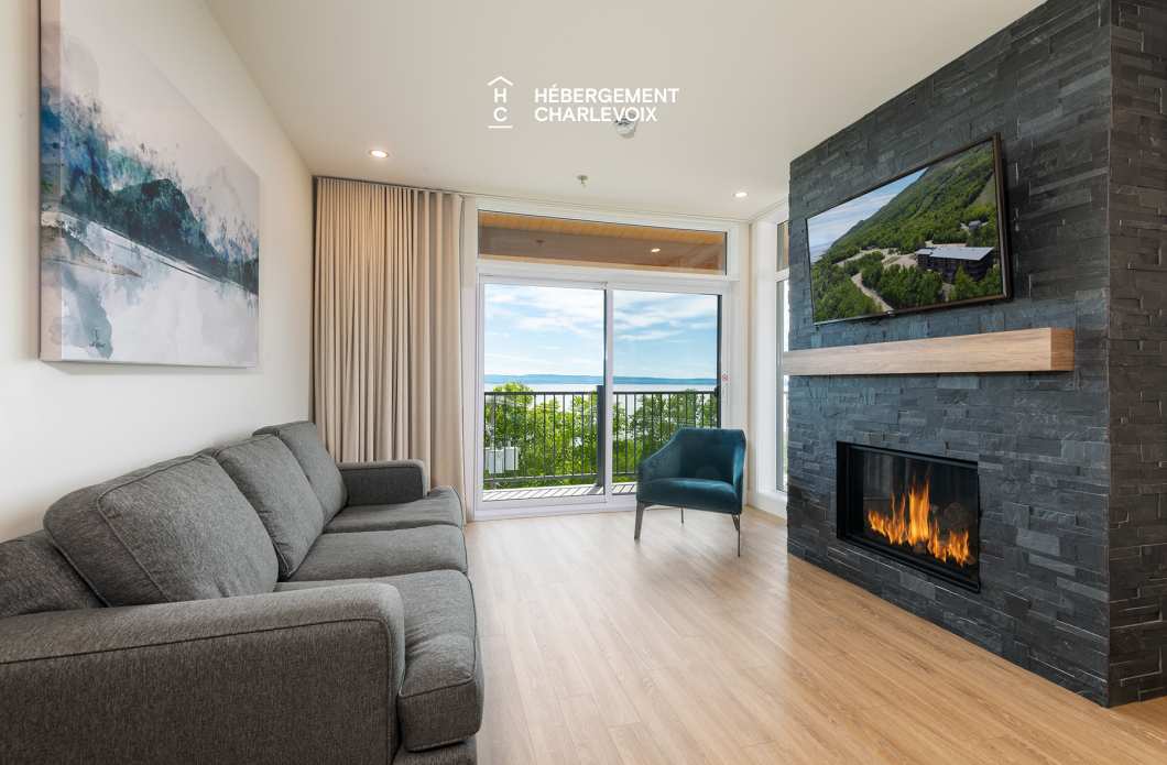 Cache 2 chambres-2 lits Queen, 1 divan-lit - 1 à 6 personnes - Idéal pour l'hiver tout comme l'été