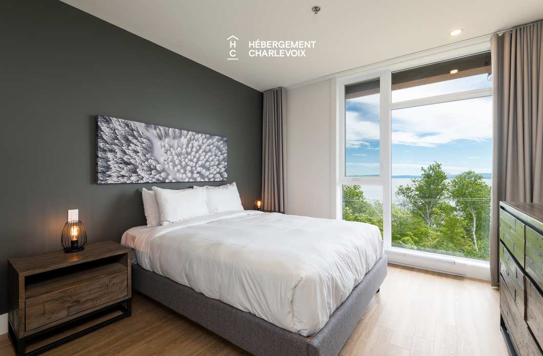 Cache 2 chambres-2 lits Queen, 1 divan-lit - 1 à 6 personnes - Idéal pour l'hiver tout comme l'été