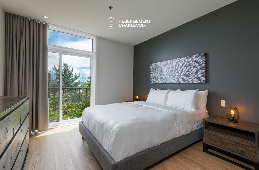 Cache 2 chambres-2 lits Queen, 1 divan-lit - 1 à 6 personnes - Idéal pour l'hiver tout comme l'été