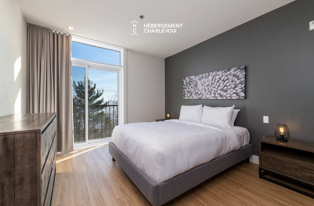 Cache 2 chambres-2 lits Queen, 1 divan-lit - 1 à 6 personnes - Idéal pour l'hiver tout comme l'été