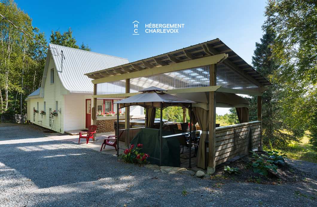 COU-85 - Coquette maison dans les hauteurs de Charlevoix