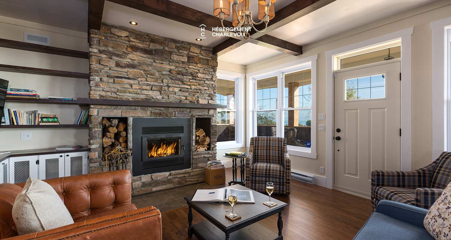 BEG-75 - Splendid cottage with view on the Isle-aux-Coudres