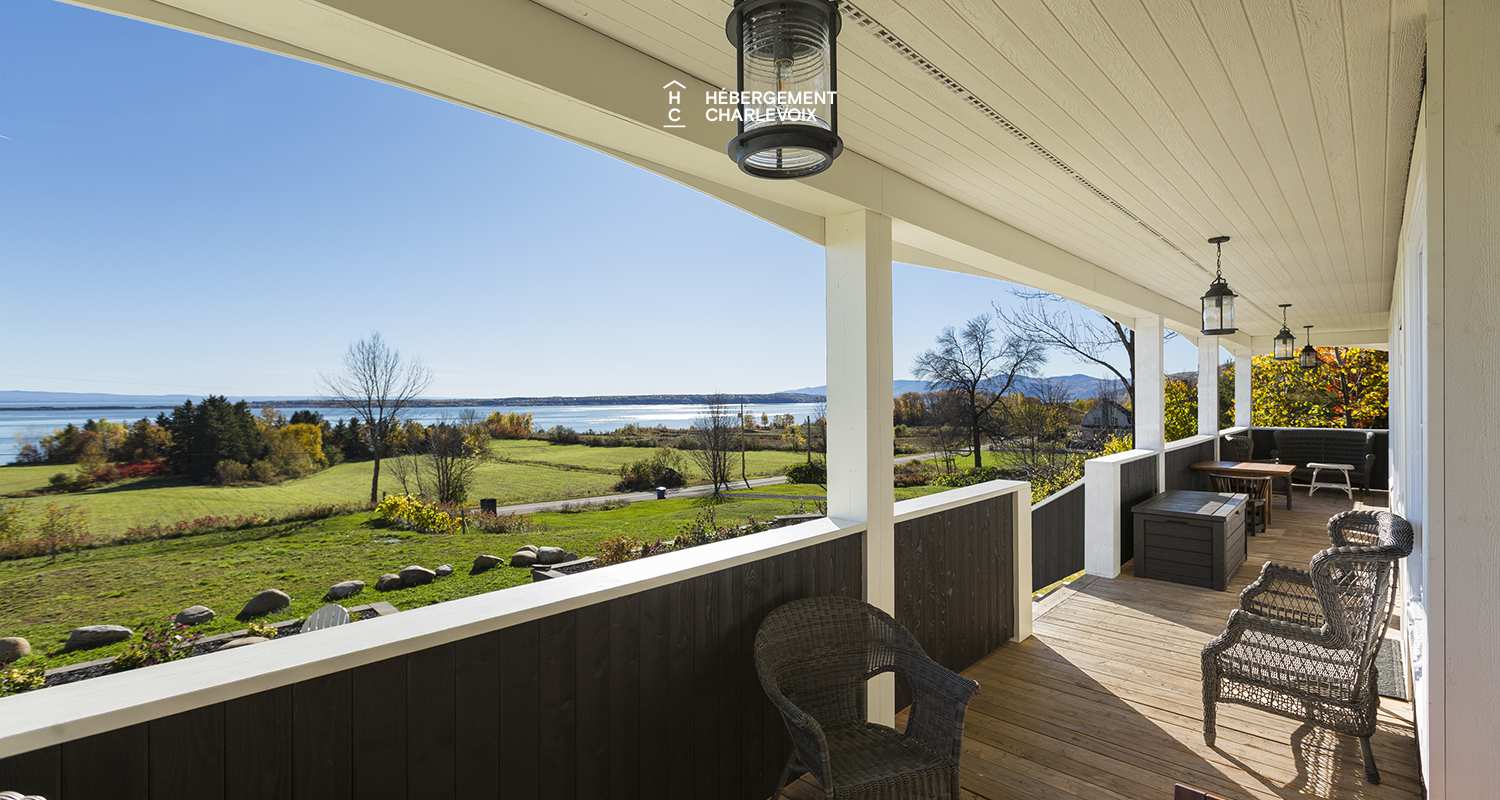 BEG-75 - Splendid cottage with view on the Isle-aux-Coudres