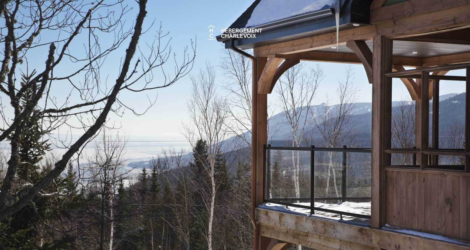 JAM-62 - Comfortable chalet with a breathtaking view of the river and the slopes