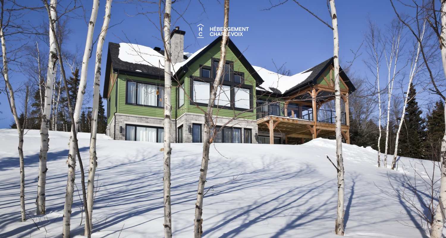 JAM-62 - Comfortable chalet with a breathtaking view of the river and the slopes