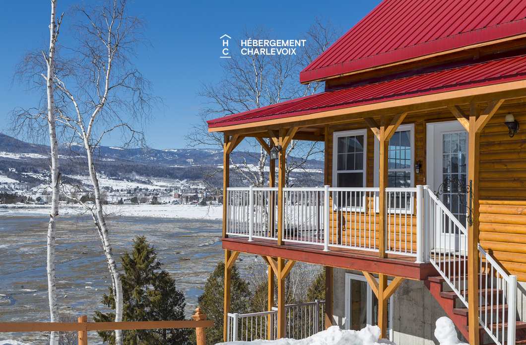 DOU-280 - Charmant chalet surplombant la plage de Baie-Saint-Paul