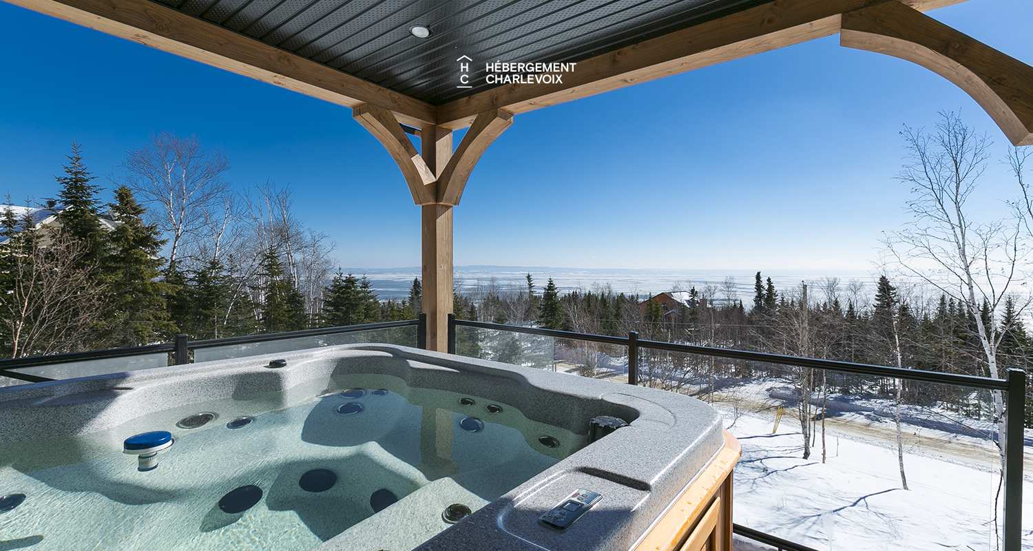 JAM-62 - Comfortable chalet with a breathtaking view of the river and the slopes