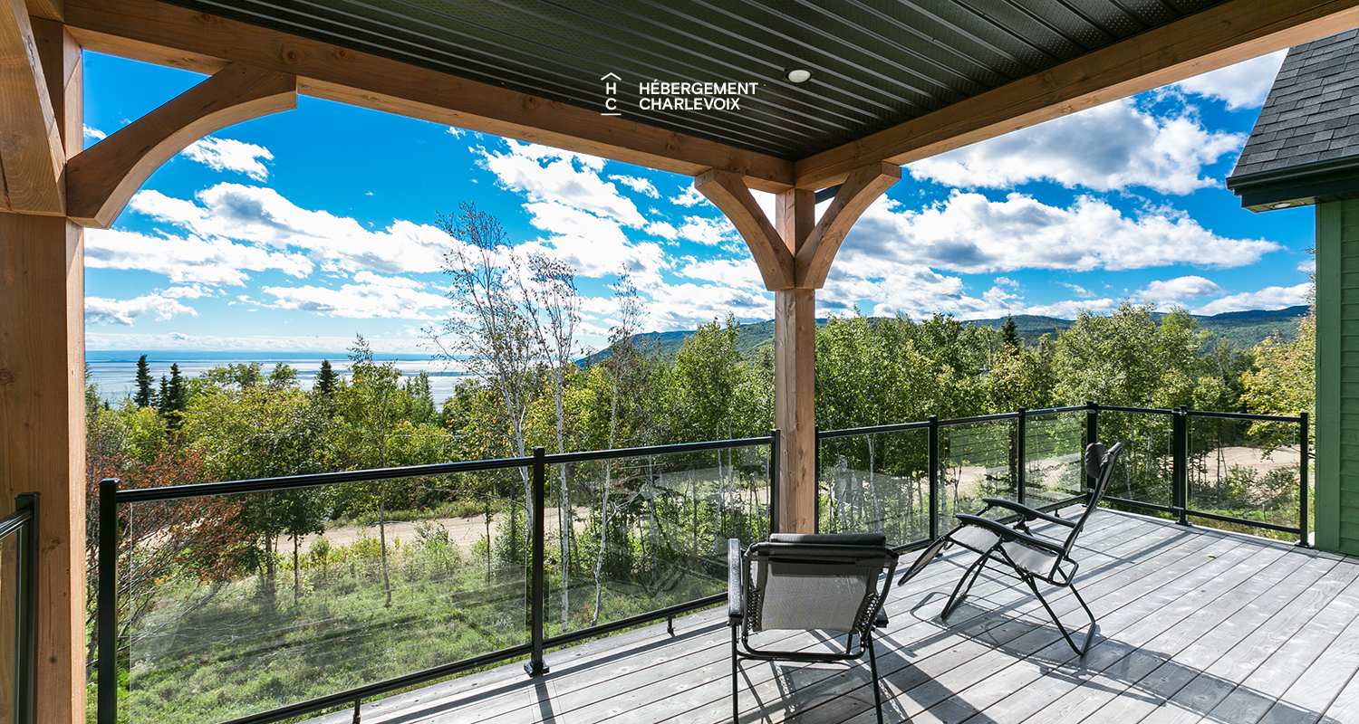 JAM-62 - Comfortable chalet with a breathtaking view of the river and the slopes