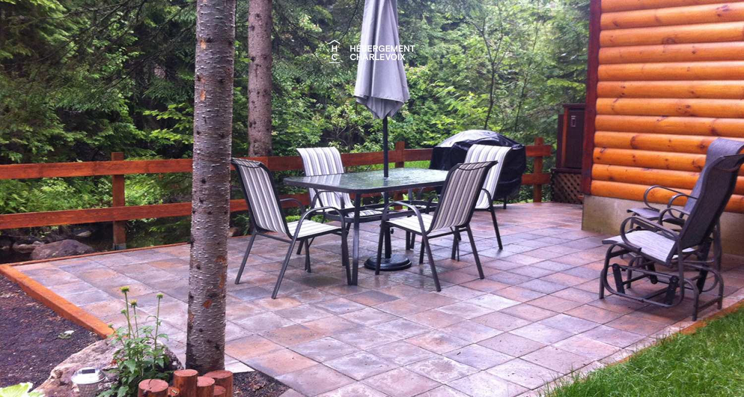 NIF-256 - Cottage on the edge of a lake with trail, waterfall and pond